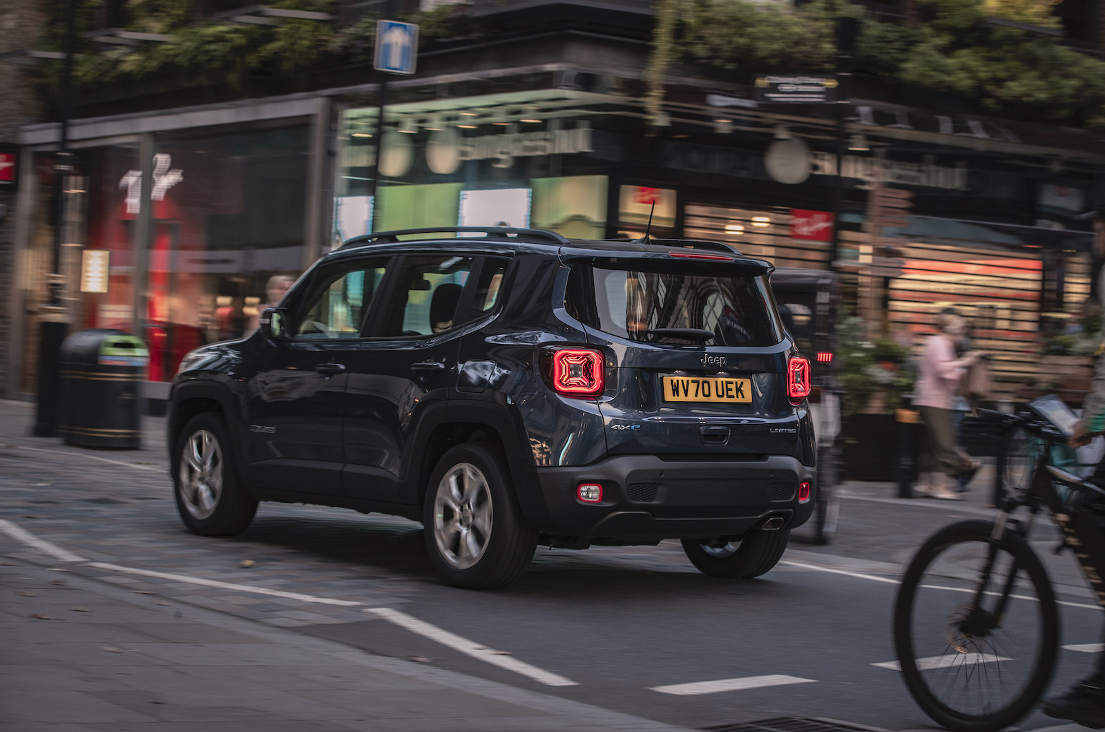 The Jeep Renegade 4xe Plug-in Hybrid has iconic style that stands out and truly astonishing 4x4 capability