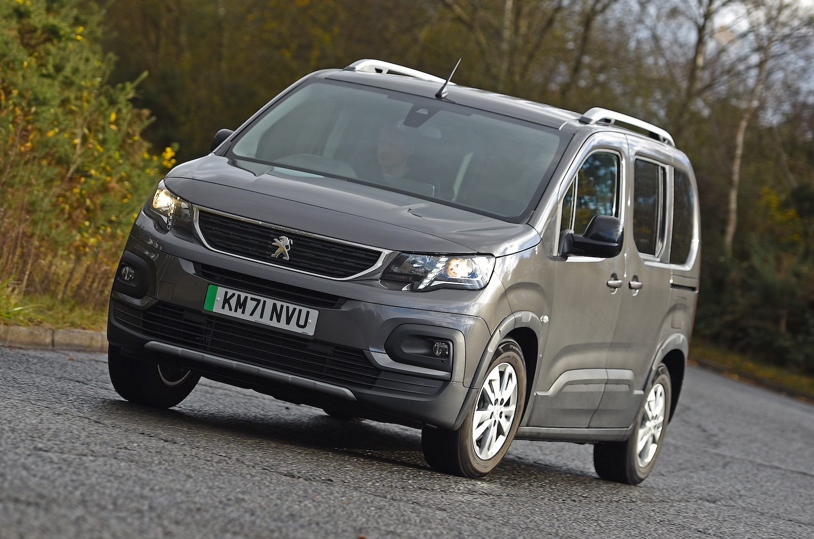 Peugeot e-Rifter 2022 front cornering