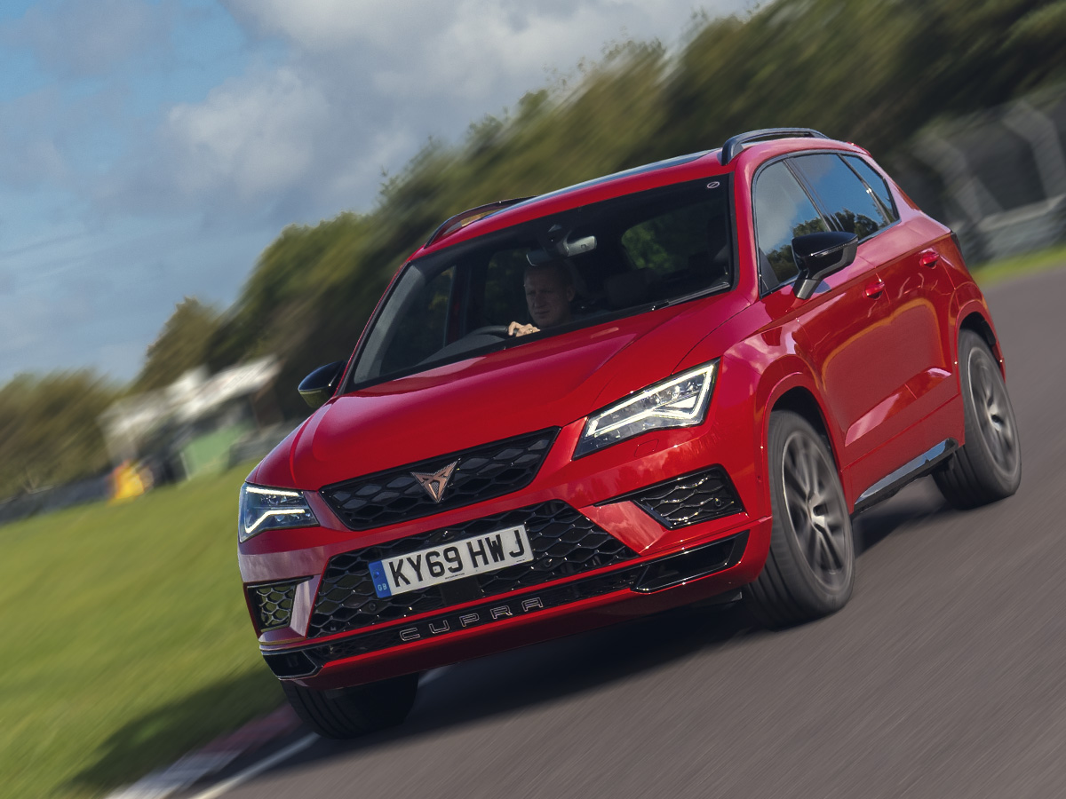Our readers got the chance to drive the pace-setting CUPRA Ateca performance SUV at Castle Combe