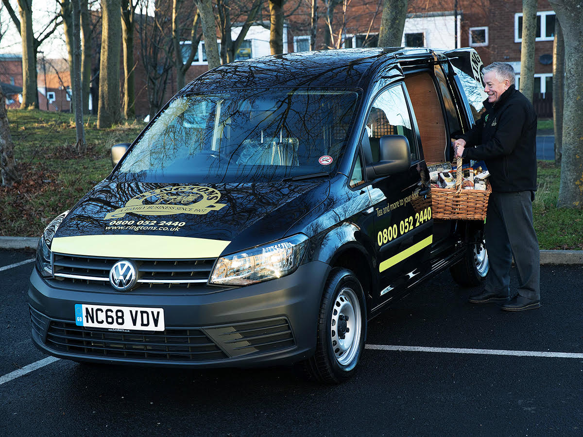 With a 240-strong fleet of Volkswagen Caddys, specialist team company Ringtons needs its vans on the road and working