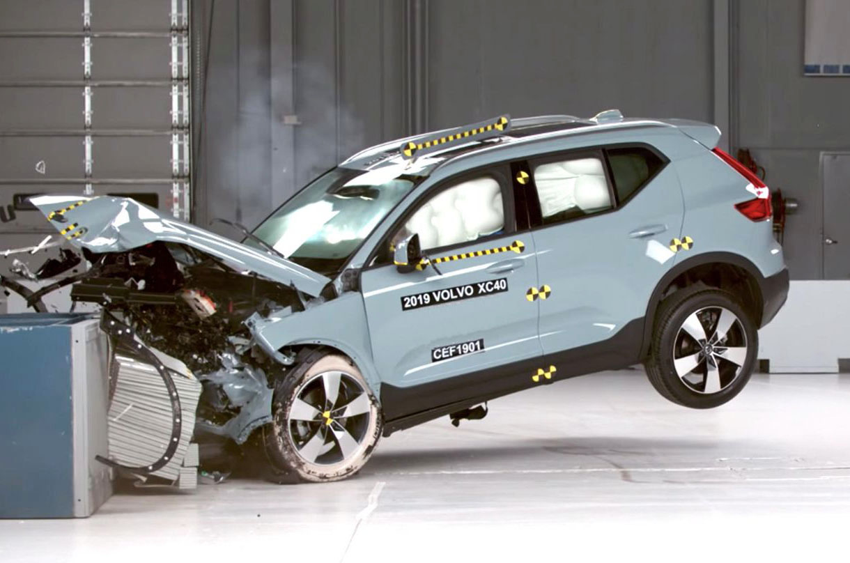 Volvo XC40 Euro NCAP crash test