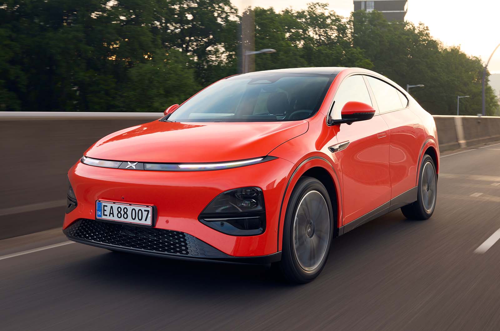 XPeng G6 front driving