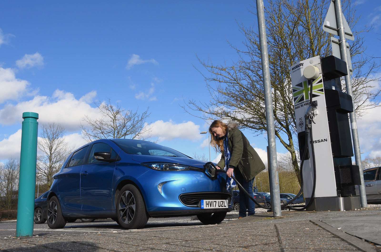 Renault Zoe charging