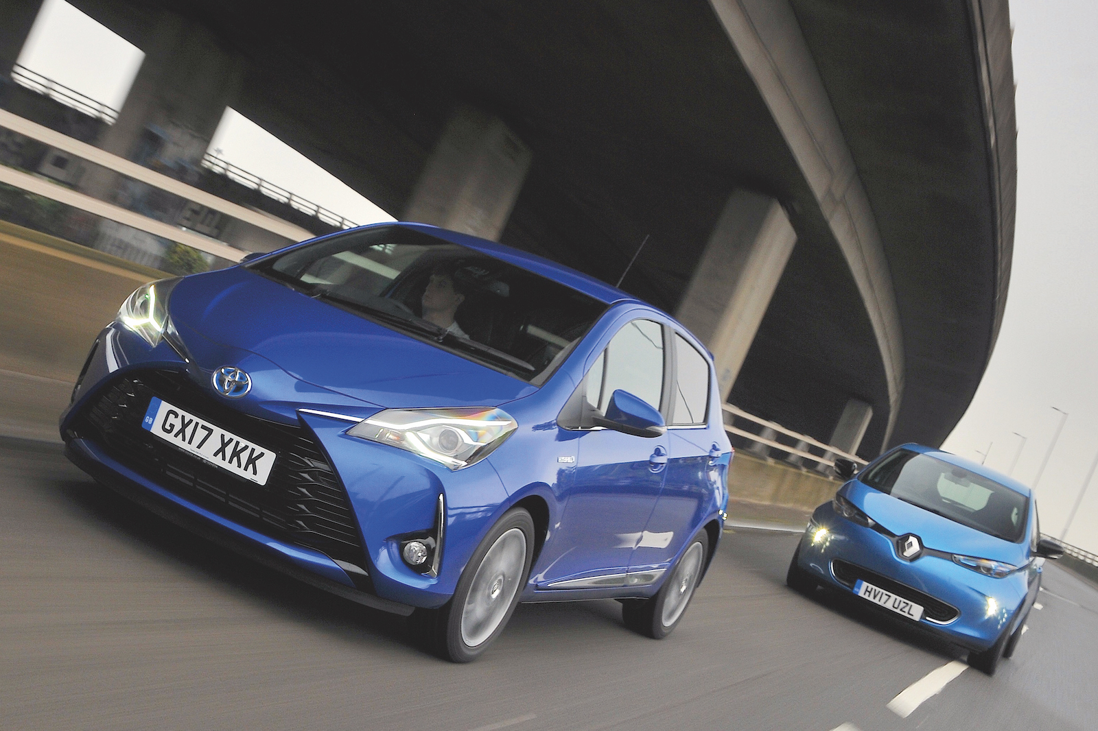 Used test: Renault Zoe vs Toyota Yaris Hybrid 