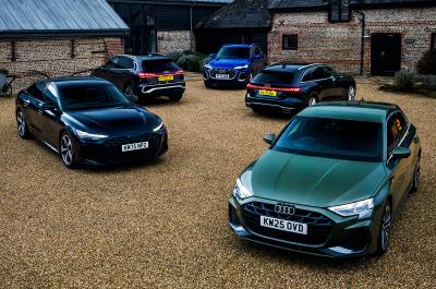 Audi e-hybrid range shot