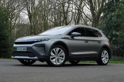 Skoda Elroq front three quarters static