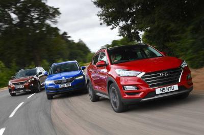 Hyundai Tucson vs Skoda Karoq vs Peugeot 3008
