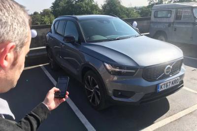 Long-term Volvo XC40 app