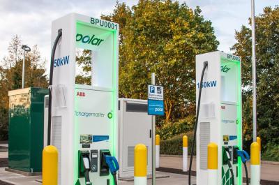 Public electric car chargers