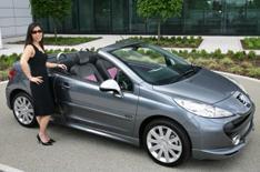 Peugeot's glamorous 207 CC Elle