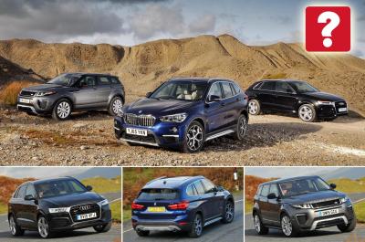 BMW X1 vs Audi Q3 vs Range Rover Evoque