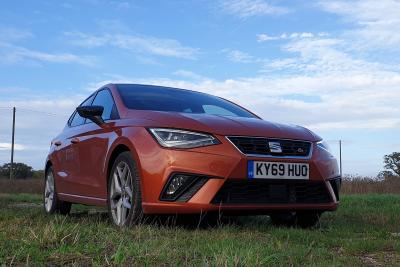 Seat Ibiza Long Term 2021 front low angle