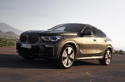 2020 BMW X6 front