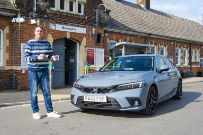 Used Honda Civic 2022 long-term Manningtree Station