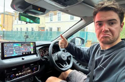 Jonty in his X-Trail