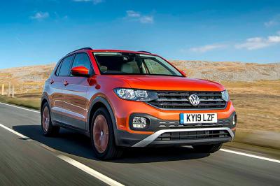 Volkswagen T-Cross front three quarters