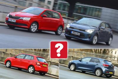 New Kia Rio vs Skoda Fabia