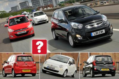 Used Fiat 500 vs Kia Picanto vs Hyundai i10