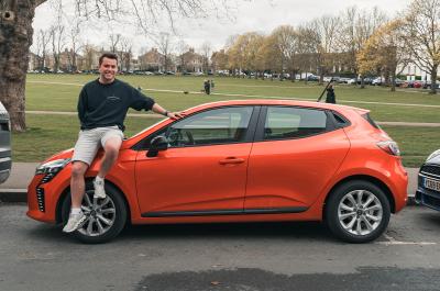 Jonty With His Clio