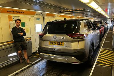 X-Trail on LeShuttle