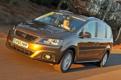 Used 7-seater MPVs tested: Ford S-Max vs Seat Alhambra vs Vauxhall Zafira Tourer