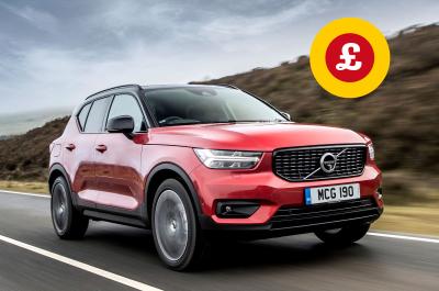 Volvo XC40 with Target Price logo
