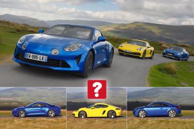 New Alpine A110 vs Audi TT RS vs Porsche Cayman
