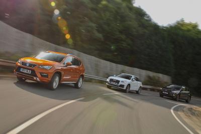 New Seat Ateca vs Audi Q2 vs Ford Kuga