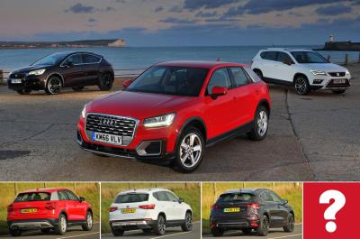 Audi Q2 vs DS 4 Crossback vs Seat Ateca