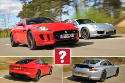 Used Porsche 911 vs Jaguar F-Type Coupe