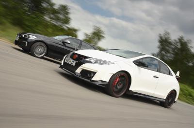 Used test: BMW M135i vs Honda Civic Type R