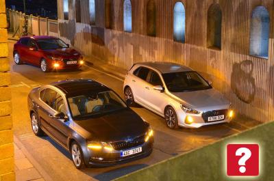 New Hyundai i30 & Skoda Octavia vs Mazda 3
