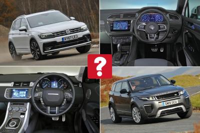 New Volkswagen Tiguan vs used Range Rover Evoque: which is best?