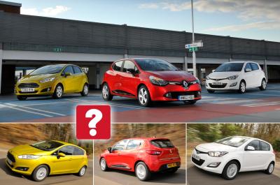 Used Ford Fiesta vs Renault Clio vs Hyundai i20