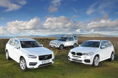 Volvo XC90 vs BMW X5 vs Land Rover Discovery