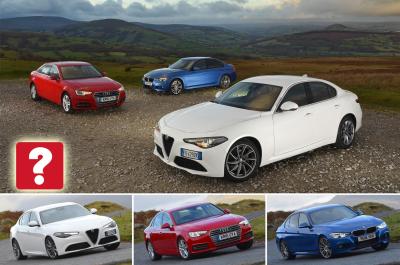 New Alfa Romeo Giulia vs Audi A4 vs BMW 3 Series