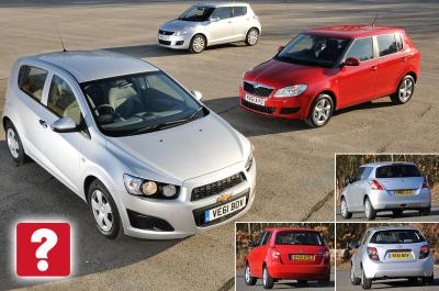 Used Skoda Fabia vs Suzuki Swift vs Chevrolet Aveo