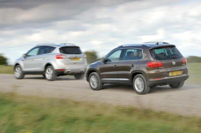 Used test: Ford Kuga vs Volkswagen Tiguan