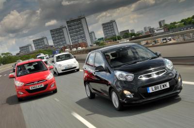 Used test: Fiat 500 vs Kia Picanto vs Hyundai i10