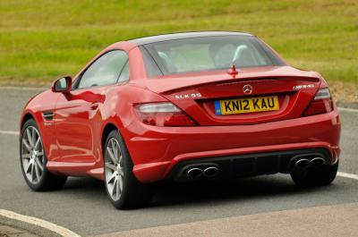 Used sports cars tested: Porsche Boxster vs Mercedes SLK