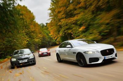 Audi A7 Sportback vs BMW 5 Series vs Jaguar XF