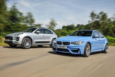 BMW M3 vs Porsche Macan Turbo