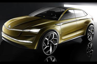 Skoda Vision E concept to arrive in 2020