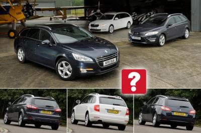Used estate cars tested: Ford Mondeo vs Skoda Superb vs Peugeot 508