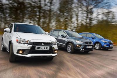 New Mitsubishi ASX vs Seat Ateca vs Vauxhall Mokka X
