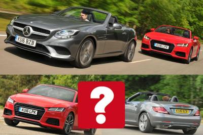 Audi TT Roadster vs Mercedes-Benz SLC