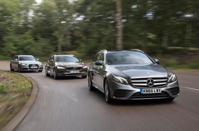 Audi A6 Avant vs Mercedes E-Class Estate vs Volvo V90