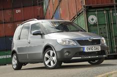 Skoda Roomster driven