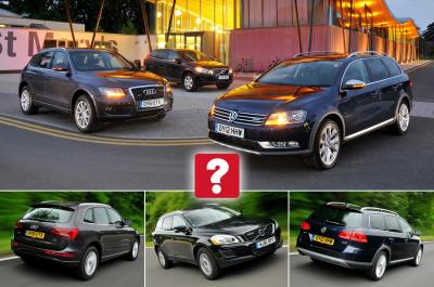 Used test - SUV vs estate: Audi Q5 vs Volkswagen Passat Alltrack vs Volvo XC60