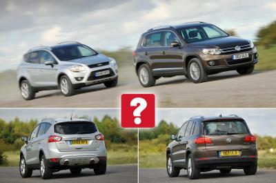 Used Ford Kuga vs Volkswagen Tiguan